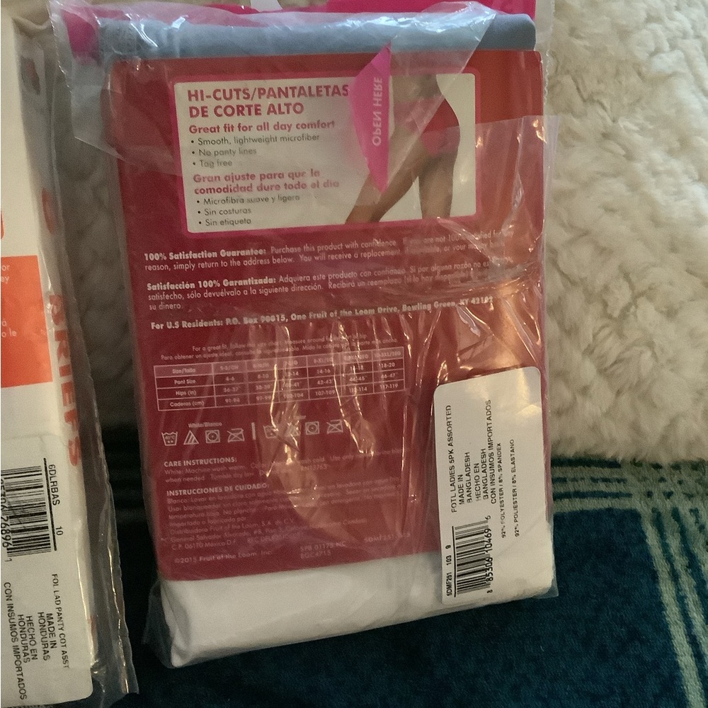 LOWEST🌺 NWT FRUIT OF THE LOOM (11 PAIRS) Cotton and Microfiber PANTIES - Picture 8 of 9